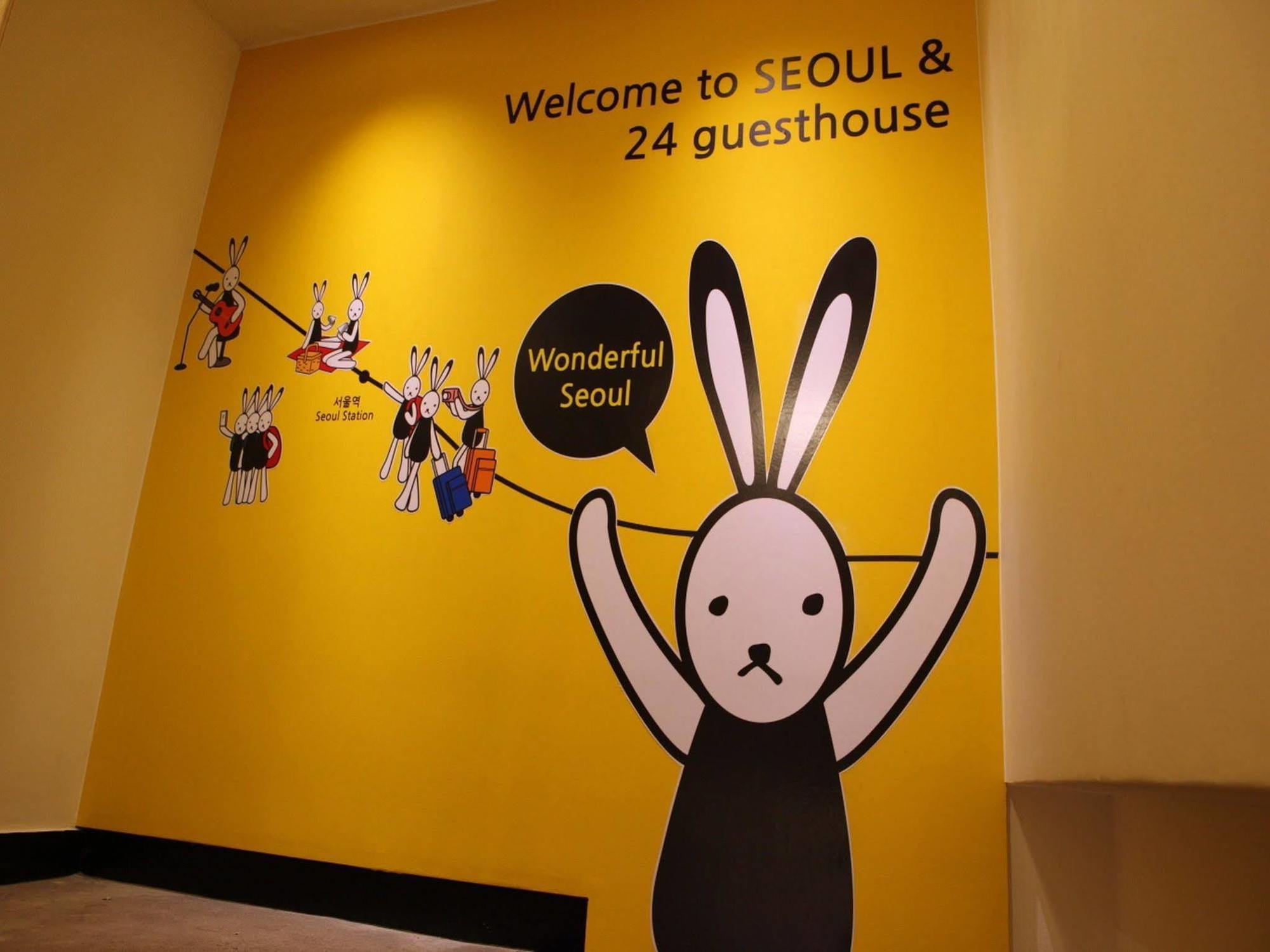 24 Guesthouse Seoul Station Premier Exterior foto